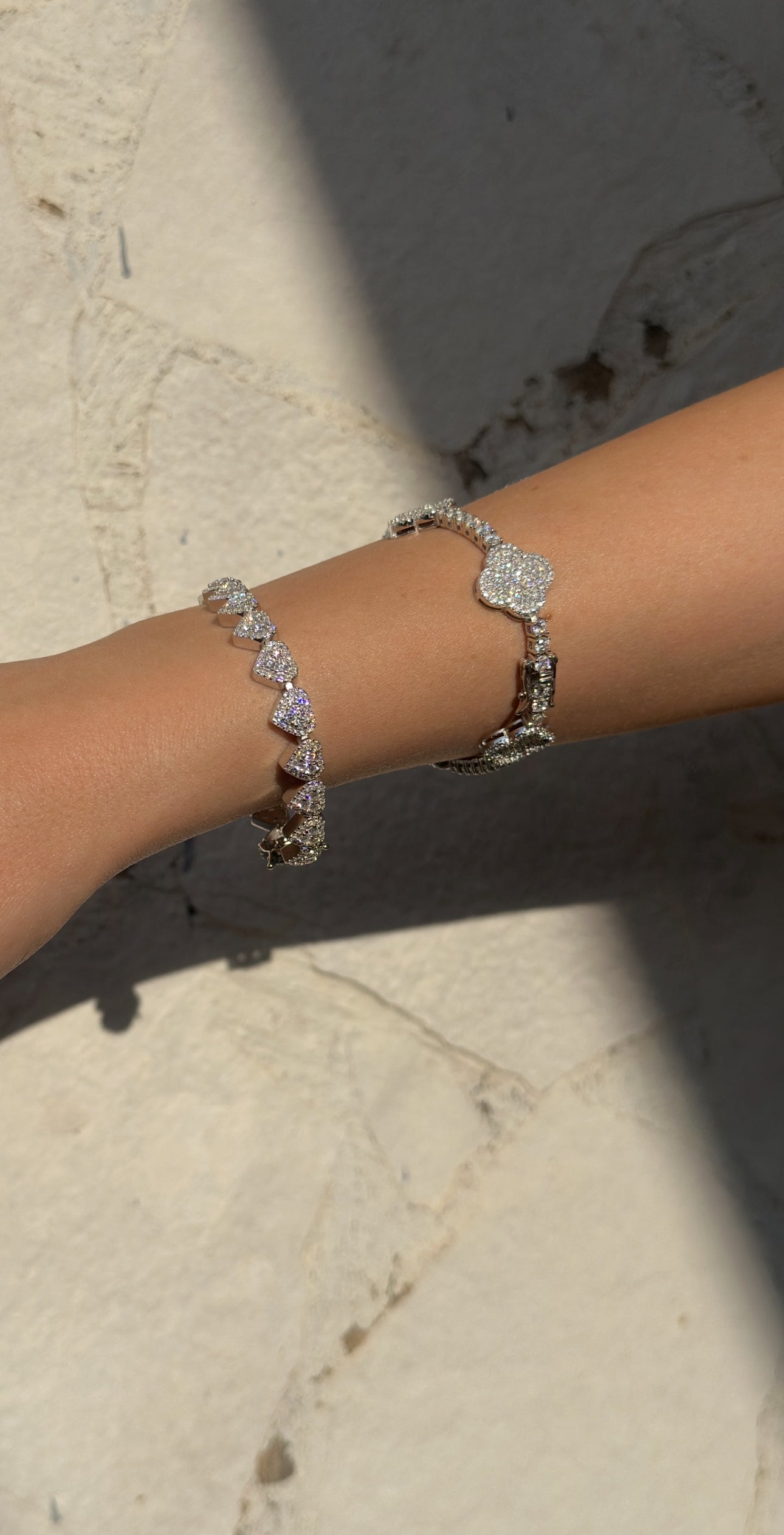 Clover Luxe Tennis Bracelet