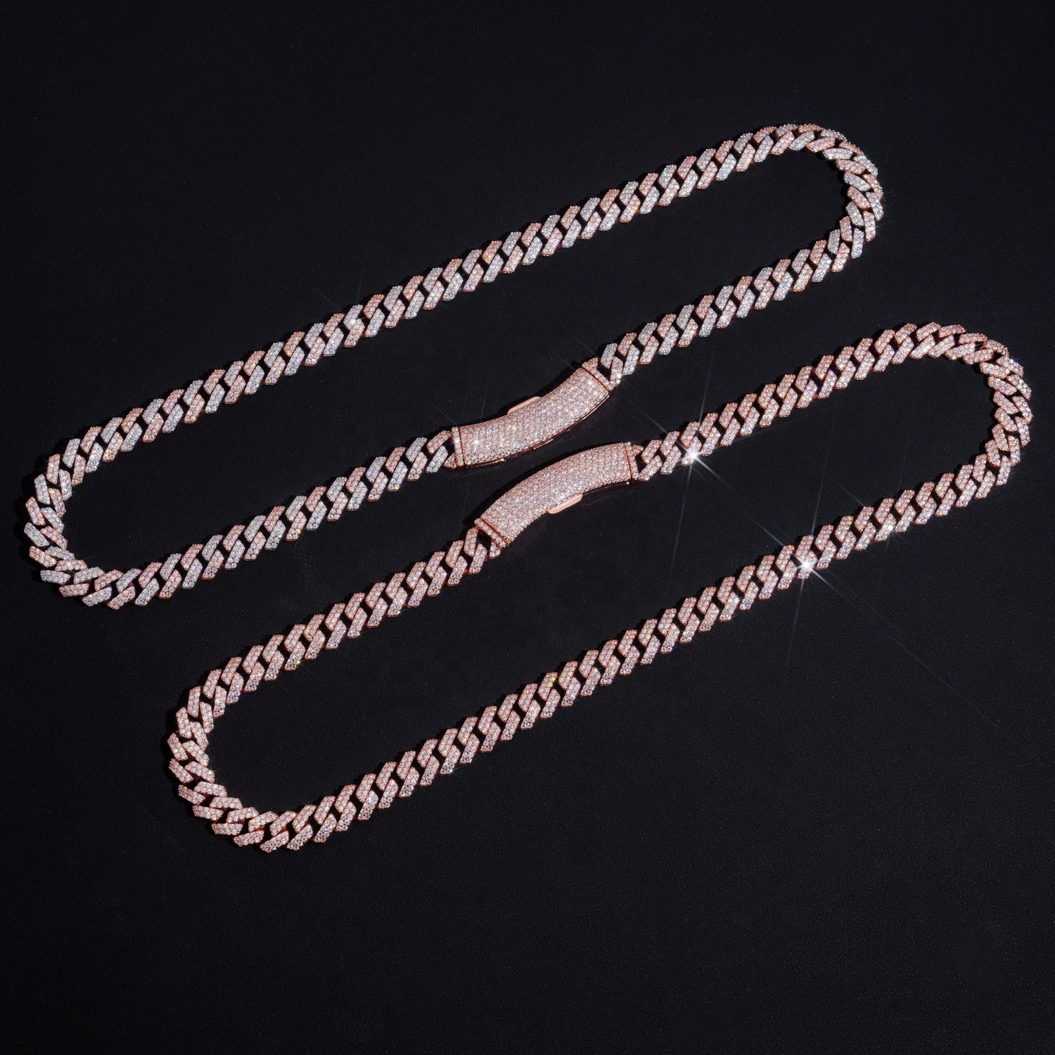 Two-Row Iced Cuban – 10MM