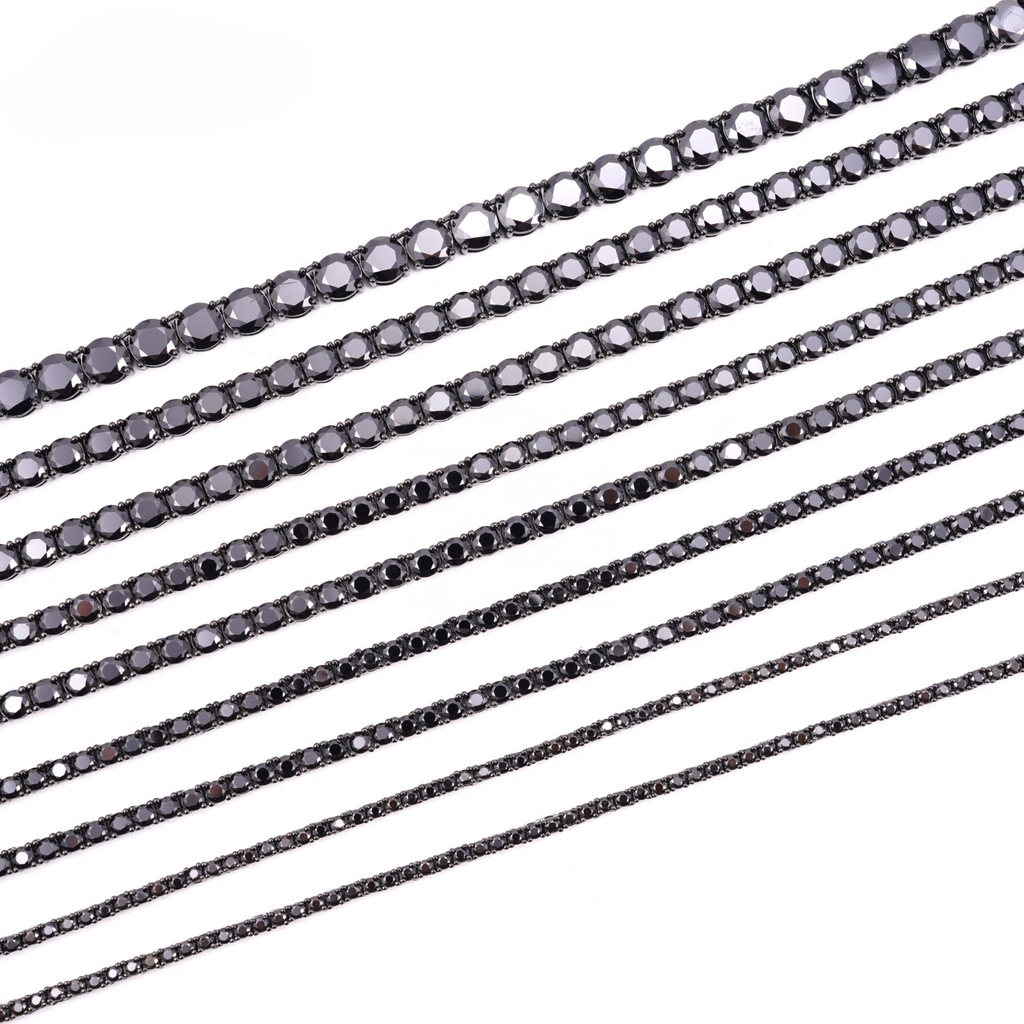 Black Spark Tennis – 2MM–6.5MM