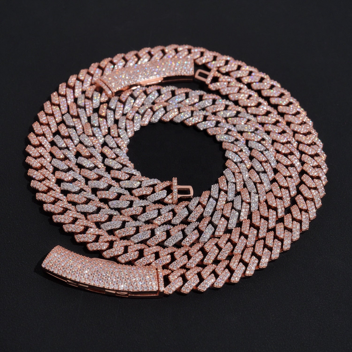 Two-Row Iced Cuban – 10MM