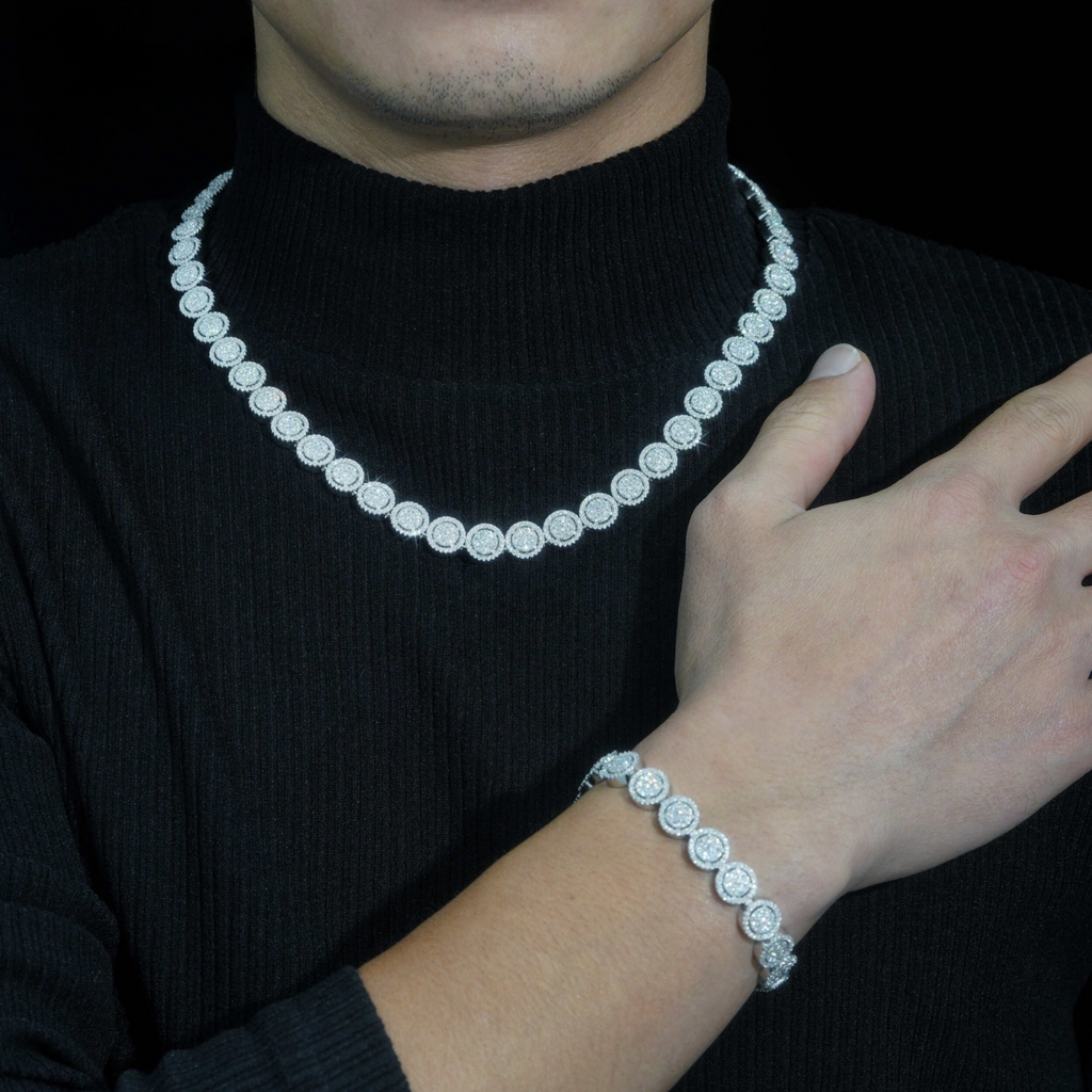 Iced Bead Cuban – 10MM