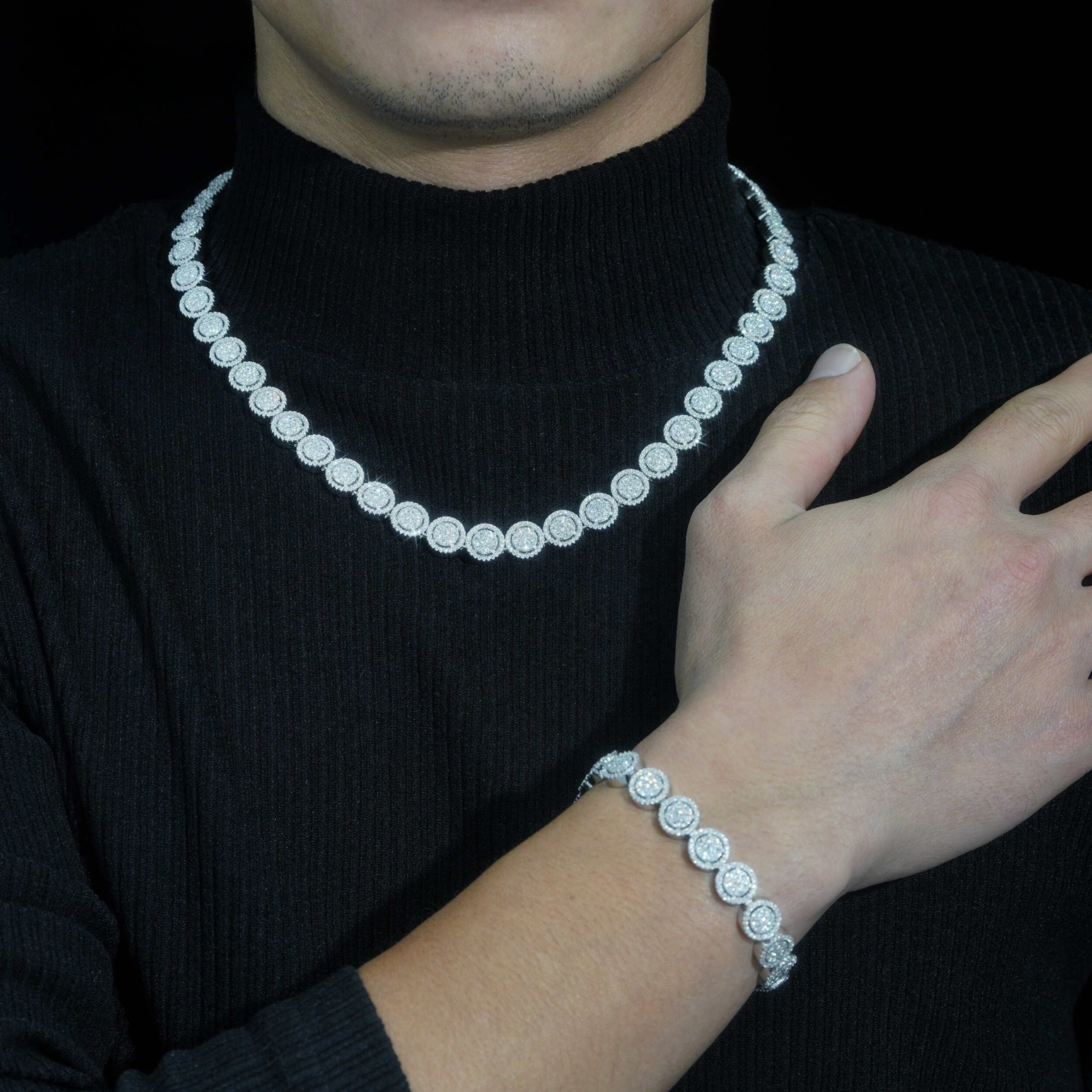 Iced Bead Cuban – 10MM